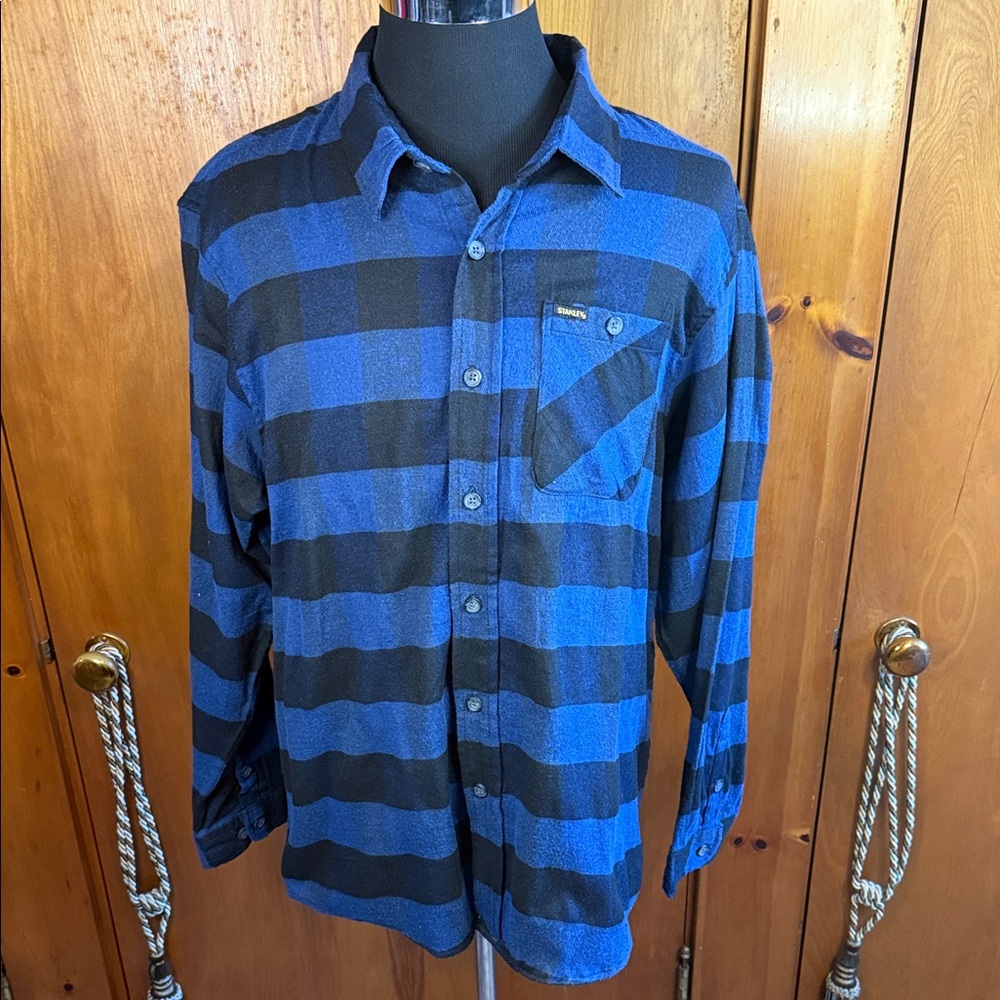 Stanley Plaid Flannel Button Down XL
